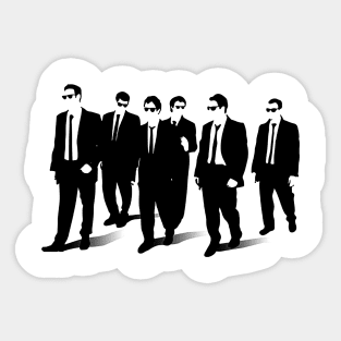 Walking Reservoir Dogs Sticker